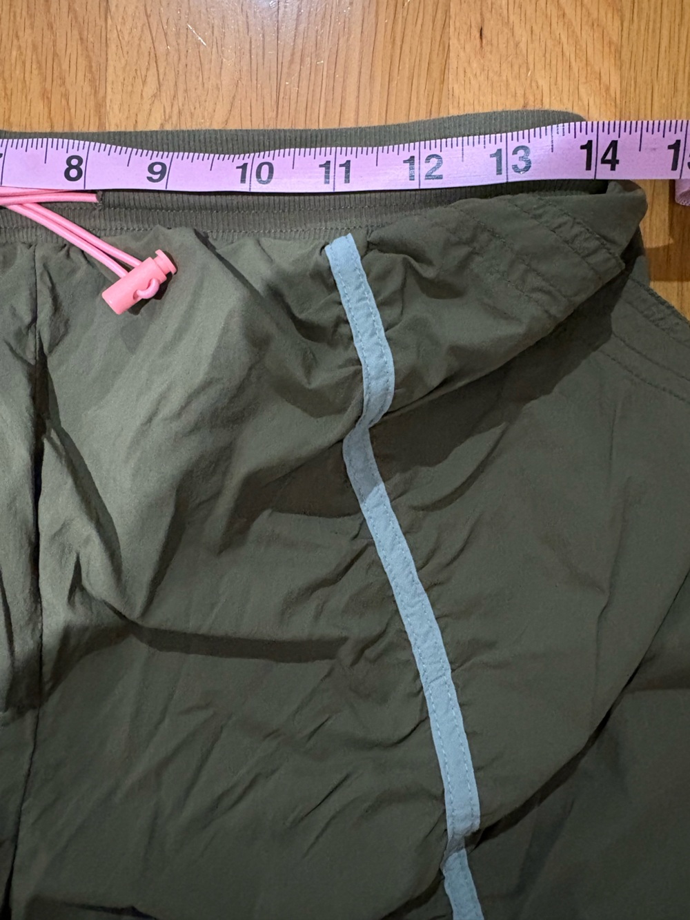 Daily Practice by Anthropologie Olive Green Parachute Wide Leg Pants Size S - Picture 6 of 7